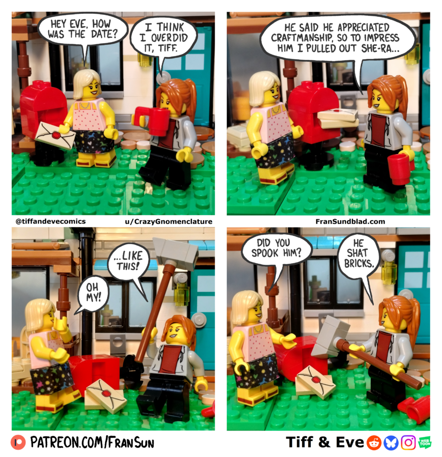Lego Tiff and Eve